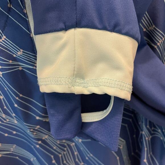 Skechers Sport Long-Sleeve Athletic Top | Blue/Light Blue Pattern, Size S, NWOT - Picture 8 of 8